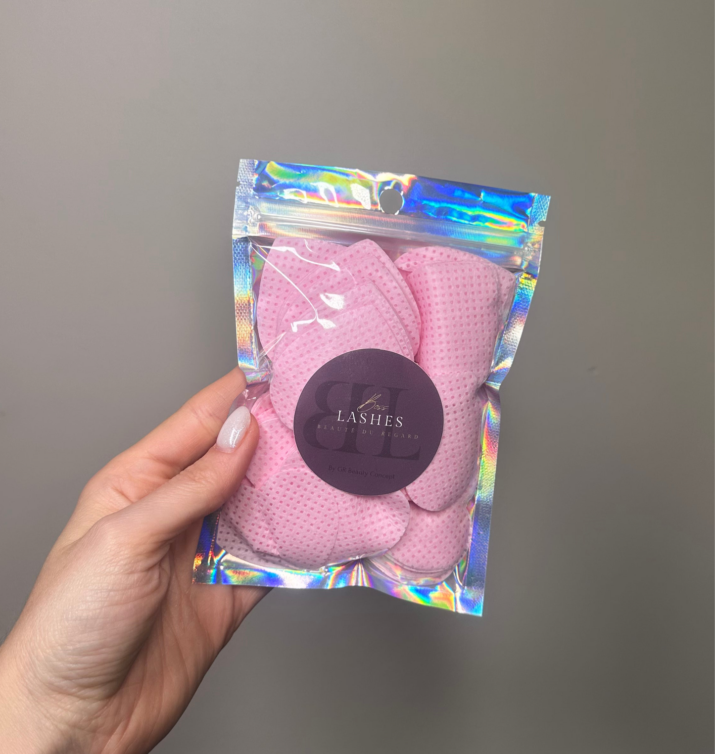 Pads en coton cœur - lot de 200