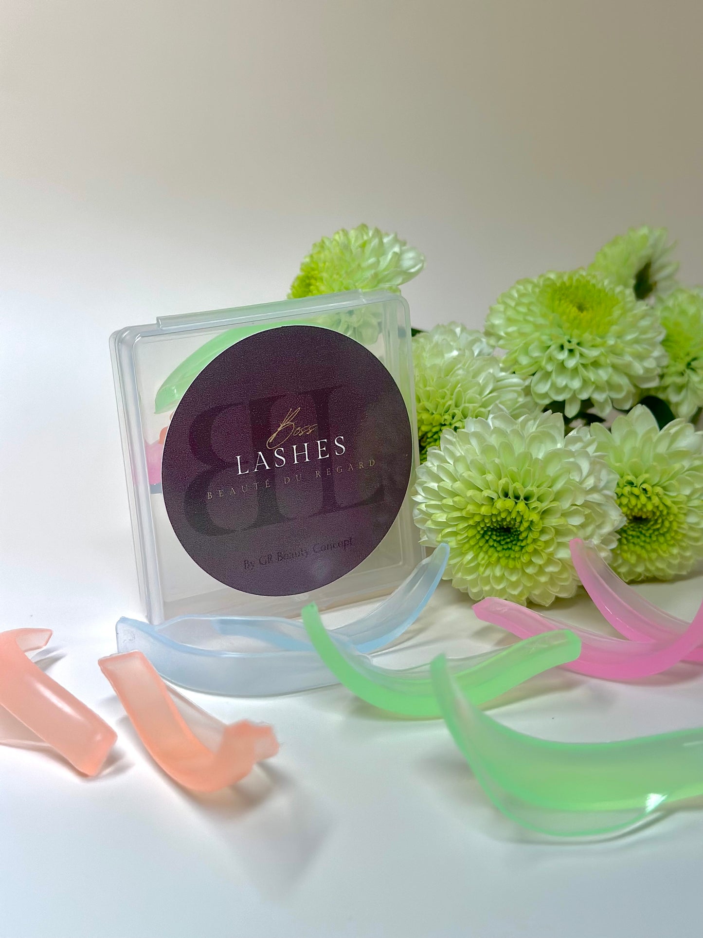 Pads à lash lift RAINBOW courbe L - 4 tailles