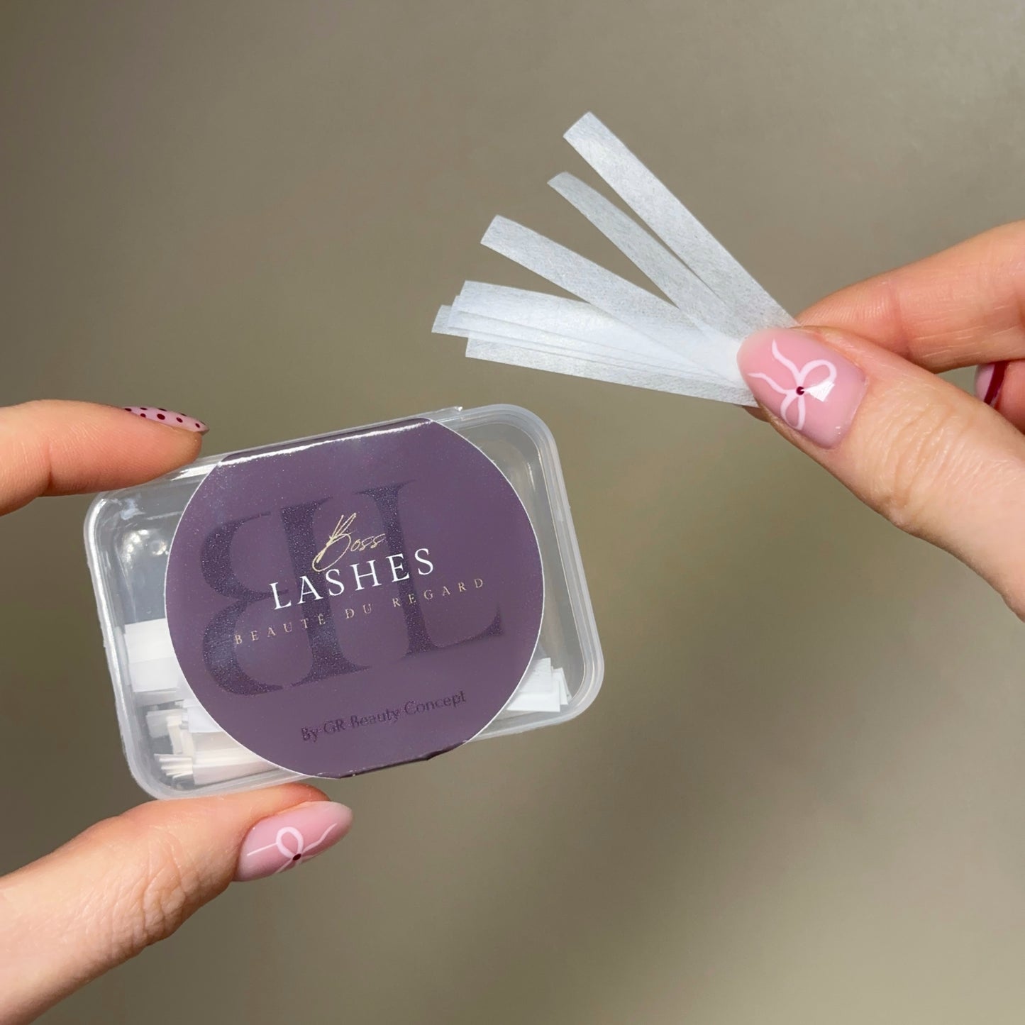 Compensateur Stop cils papier pour Lash lift